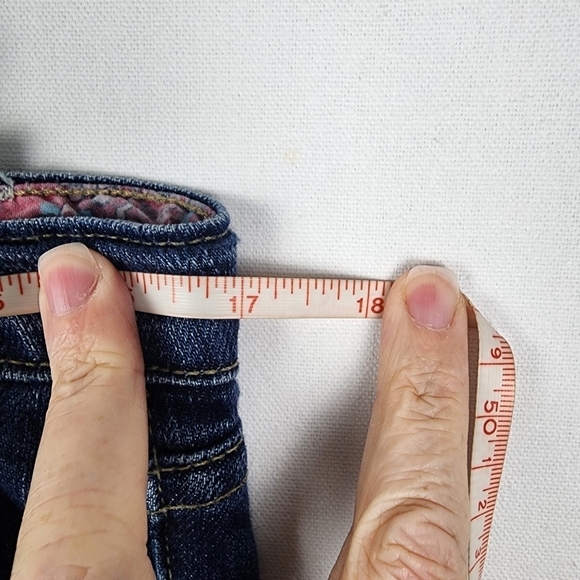 Paige Y2K Flare Leg Jeans SIZE 29 Boho Hippie Festival - Picture 3 of 7